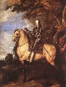 DYCK, Sir Anthony Van Charles I on Horseback fg France oil painting reproduction